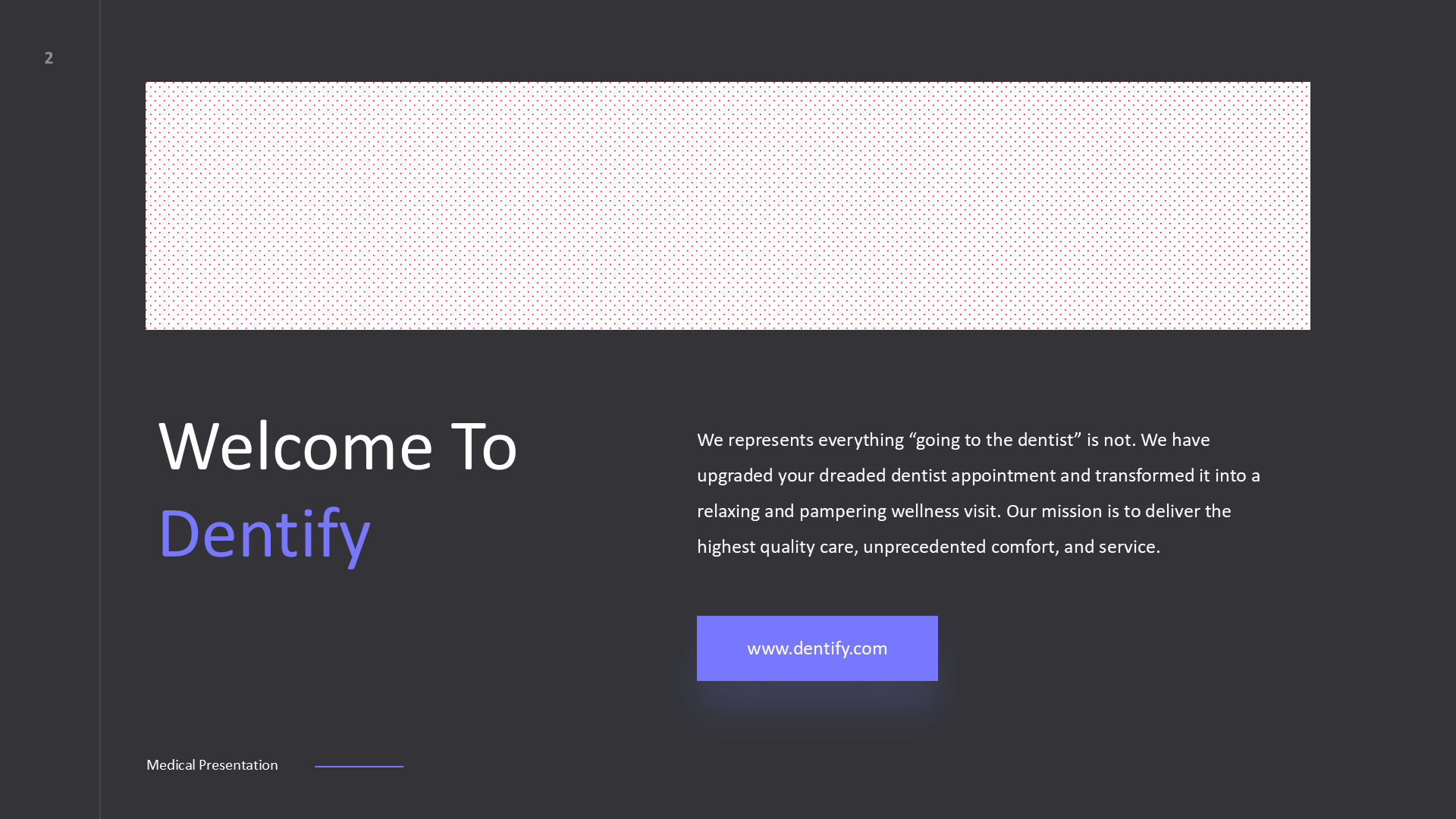 Dentify Dark slide 2